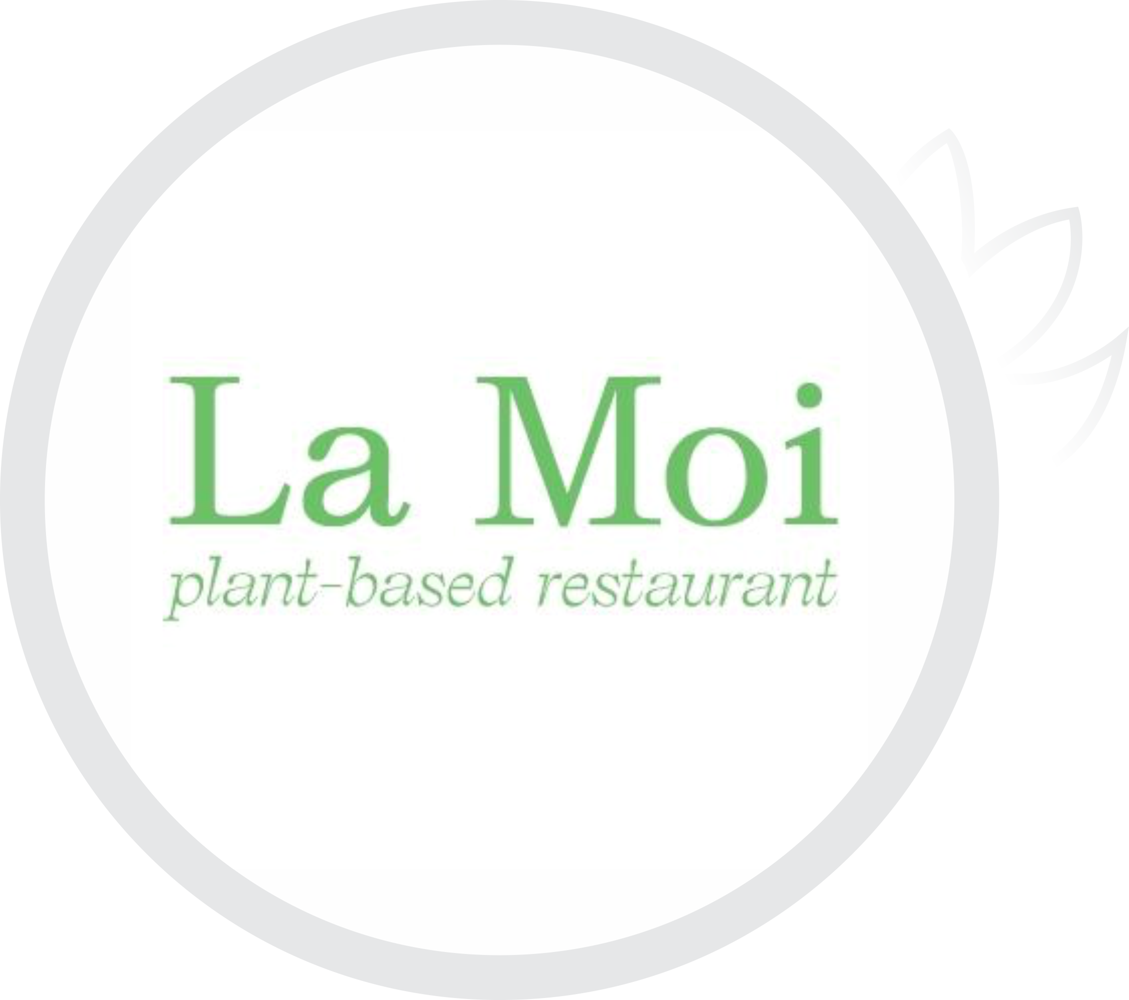 La Moi plan-based restaurant logo
